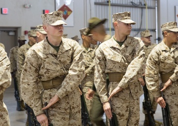 Parris Island recruits evaluated in Marine Corps Drill