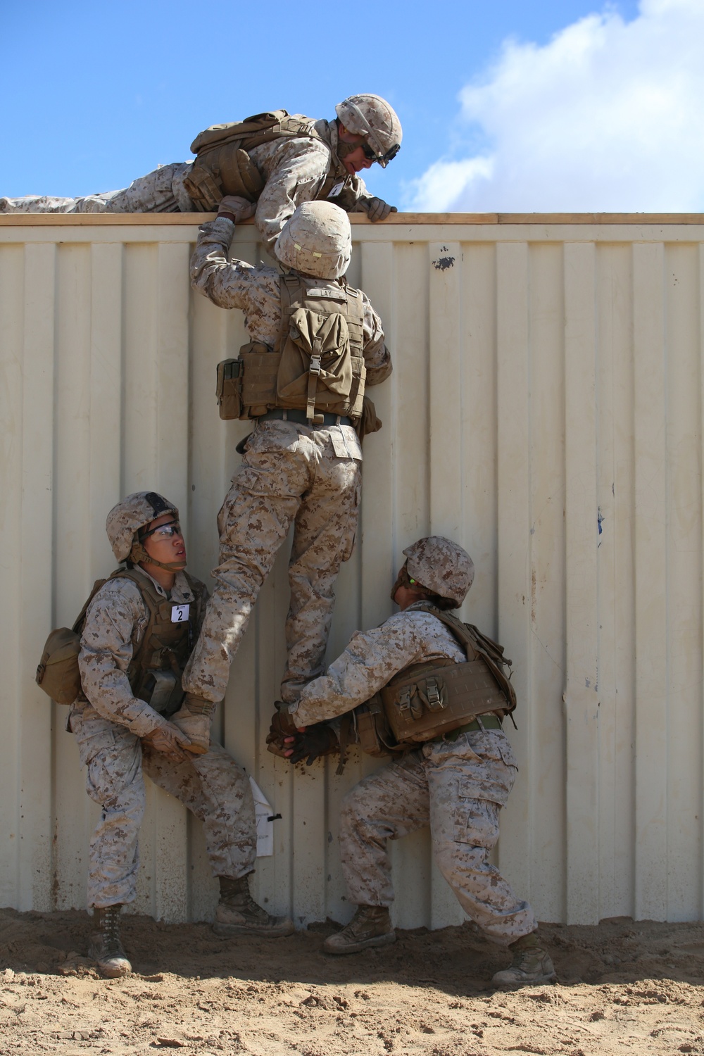 Integrated Task Force Weapons Company Marines conduct offensive operations pilot test at Twentynine Palms