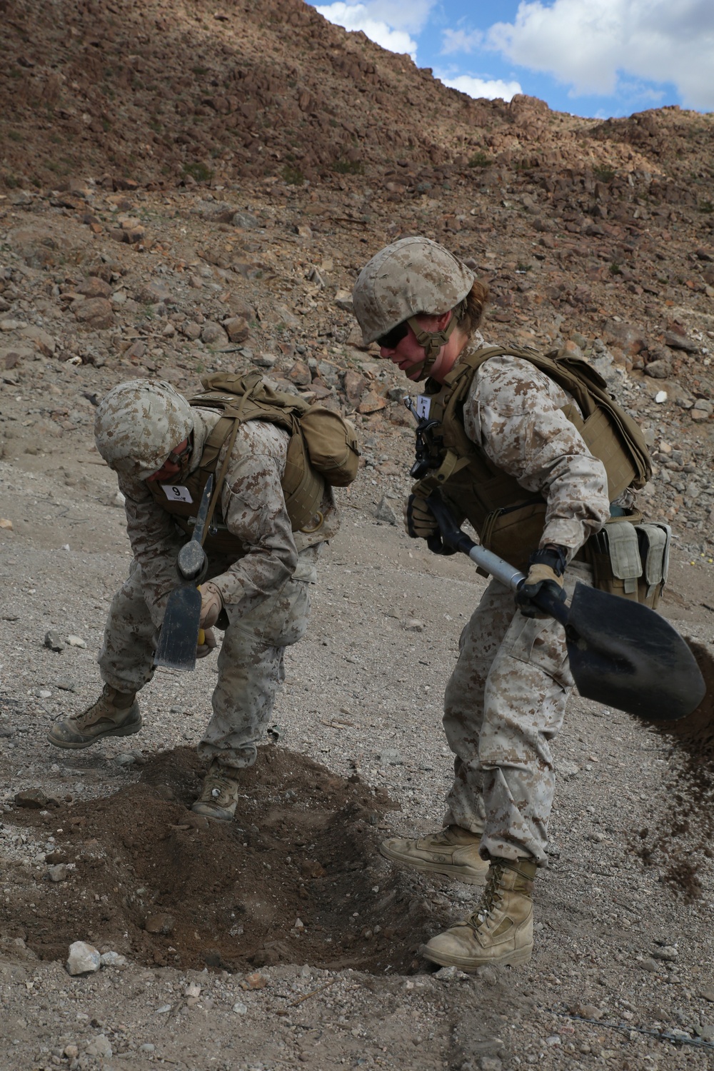 Integrated Task Force combat engineers conduct cache sweeps, reduction during pilot test at Twentynine Palms