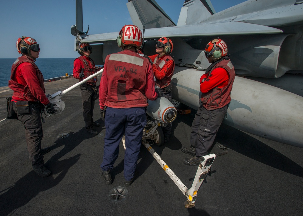 USS Carl Vinson flight operations