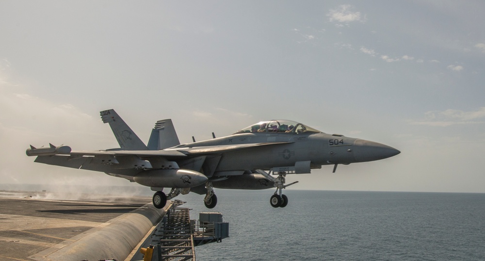 USS Carl Vinson flight operations