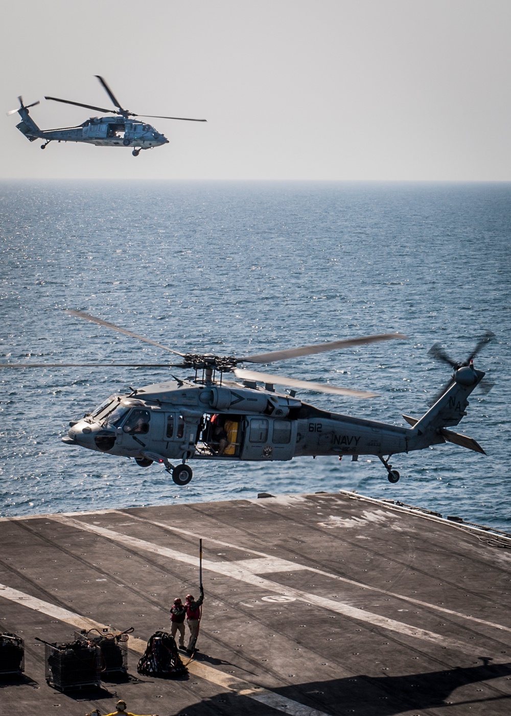 USS Carl Vinson replenishment