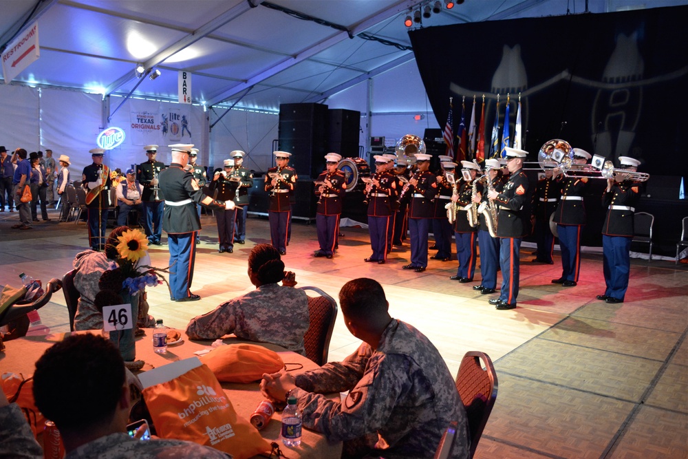 2015 Houston Livestock Show and Rodeo military appreciation day