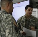 Brig. Gen. Jon D. Lee meeting soldiers of the 110th Chemical Battalion