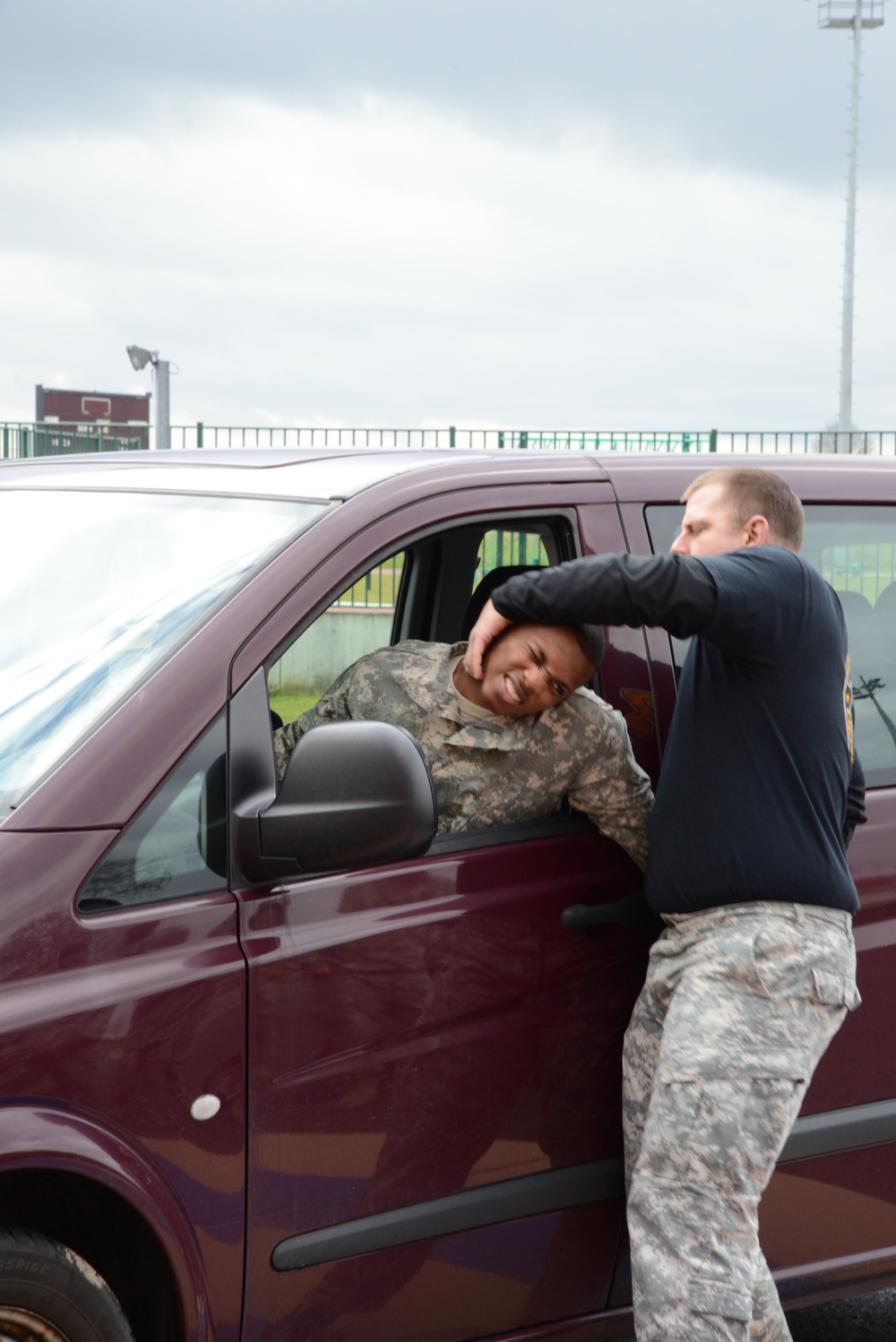 Tactical Combatives Courses level II in Chievres Air Base