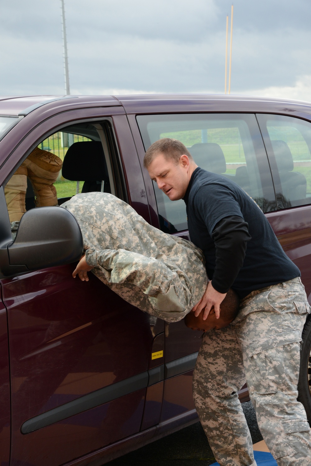 Tactical Combatives Courses level II in Chievres Air Base