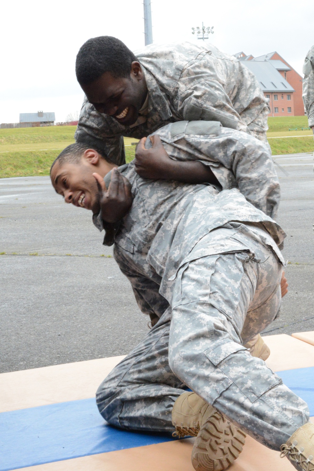 Tactical Combatives Courses level II in Chievres Air Base