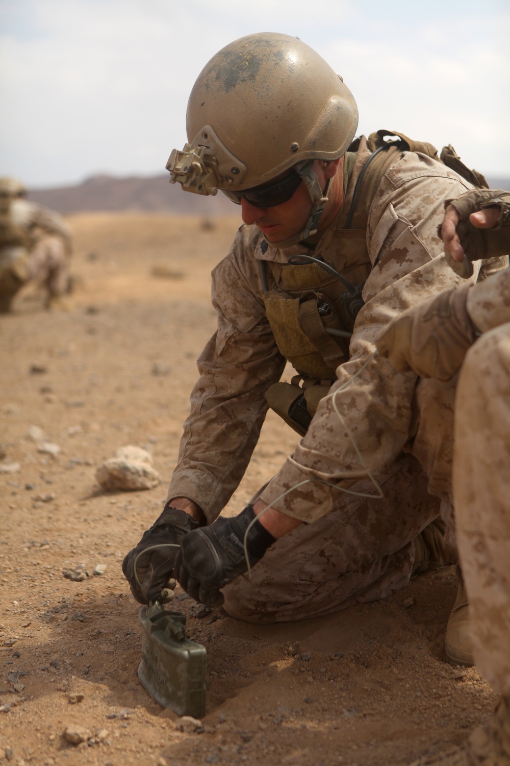 Maritime Raid Force conducts a demolition range exercise in Djibouti
