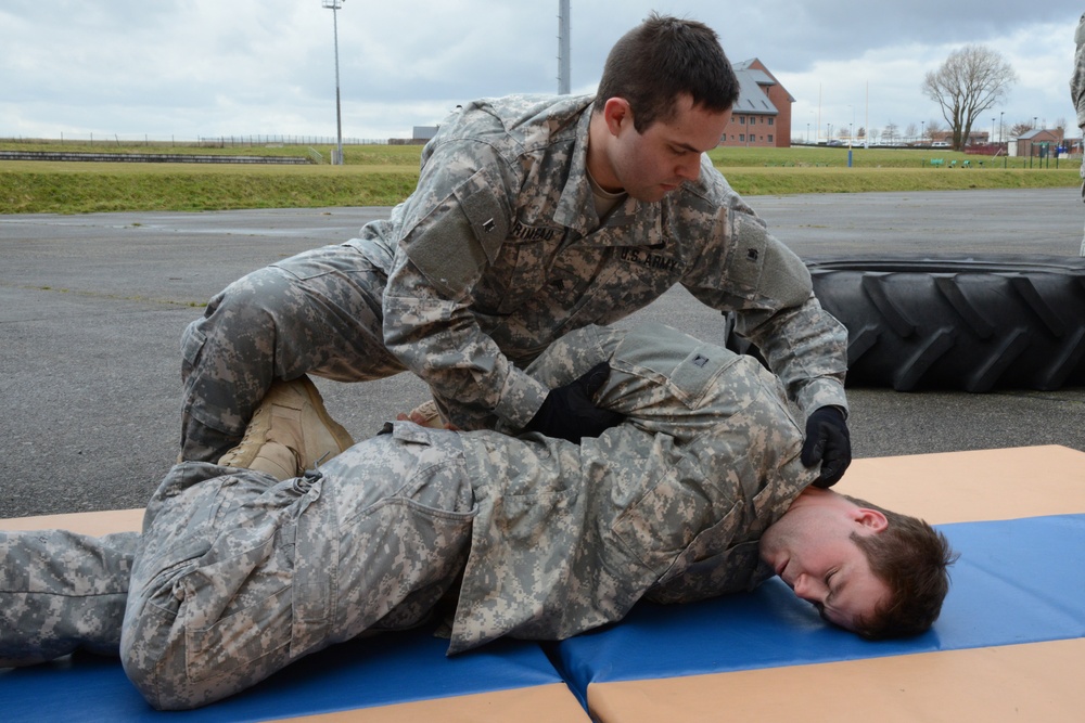 Tactical Combatives Courses level II in Chievres Air Base