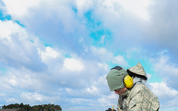 Airmen rival NASCAR pit crews on flightline