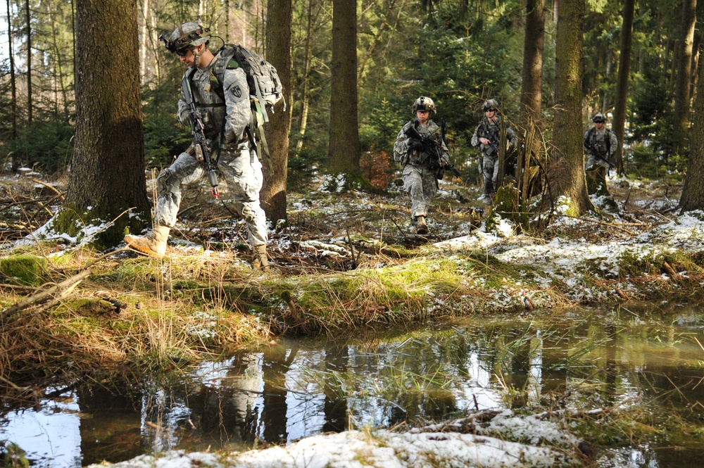 709th MP BN senior leaders training