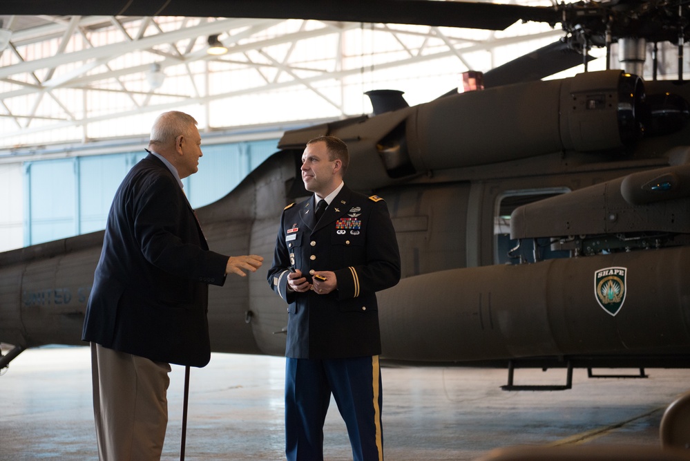 Veterans meet SACEUR, Soldiers; promotion ceremony