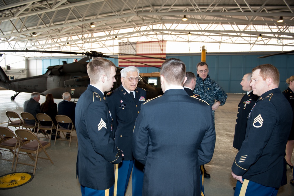 Veterans meet SACEUR, Soldiers; promotion ceremony
