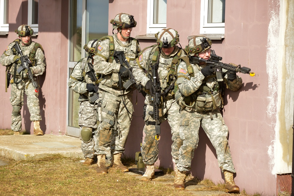 709th MP BN senior leaders training