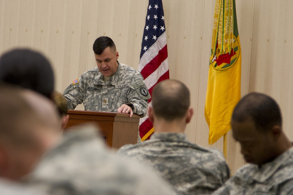 89th MP Bde Soldiers share fellowship, friendship, faith during prayer breakfast EMAIL   PRINT   SHARE