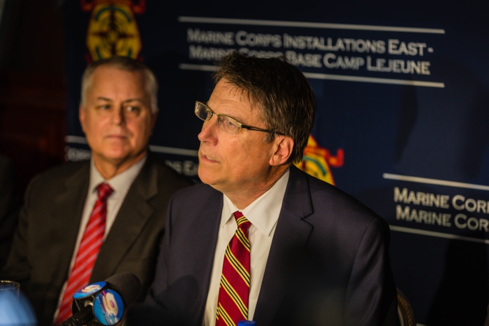 McCrory visits base, announces new veterans' initiatives