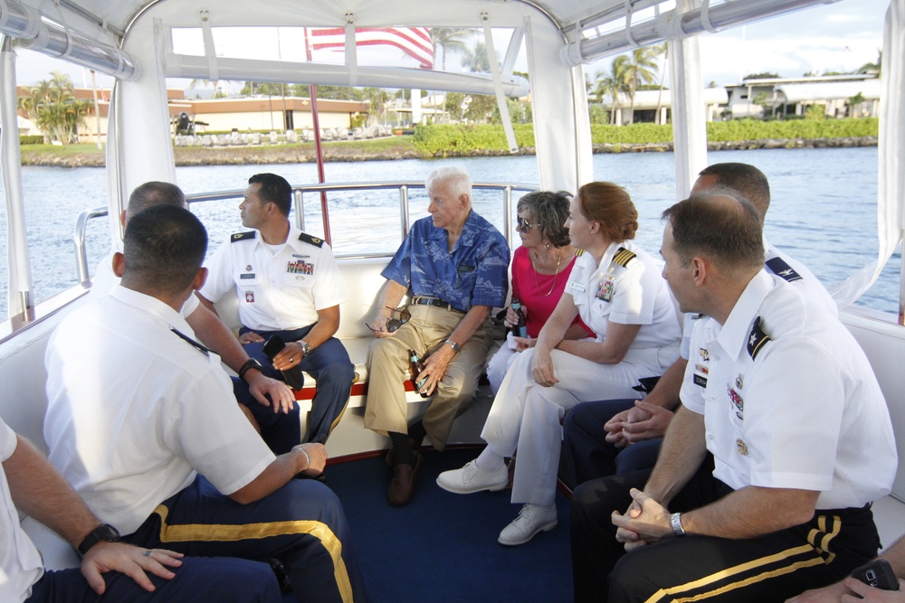 William M. Wood visits Pearl Harbor
