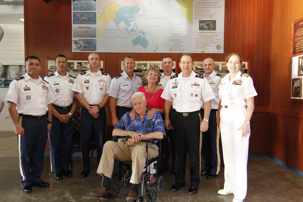 William M. Wood visits Pearl Harbor