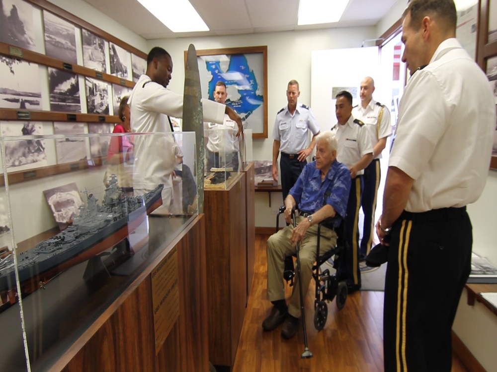 William M. Wood visits Pearl Harbor