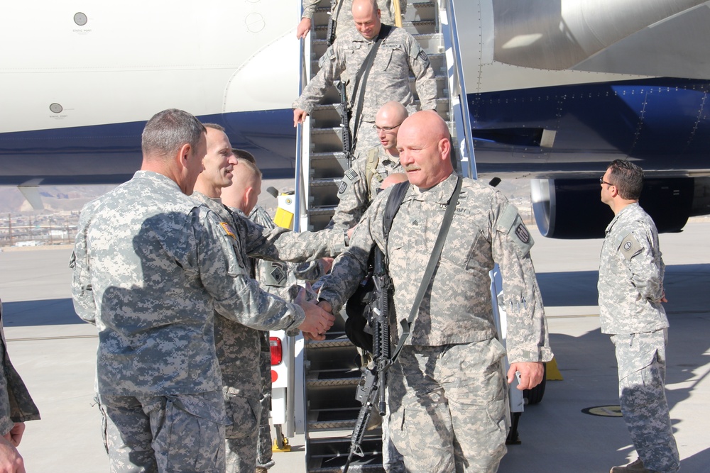 961st Engineer Company returns from deployment to Middle East