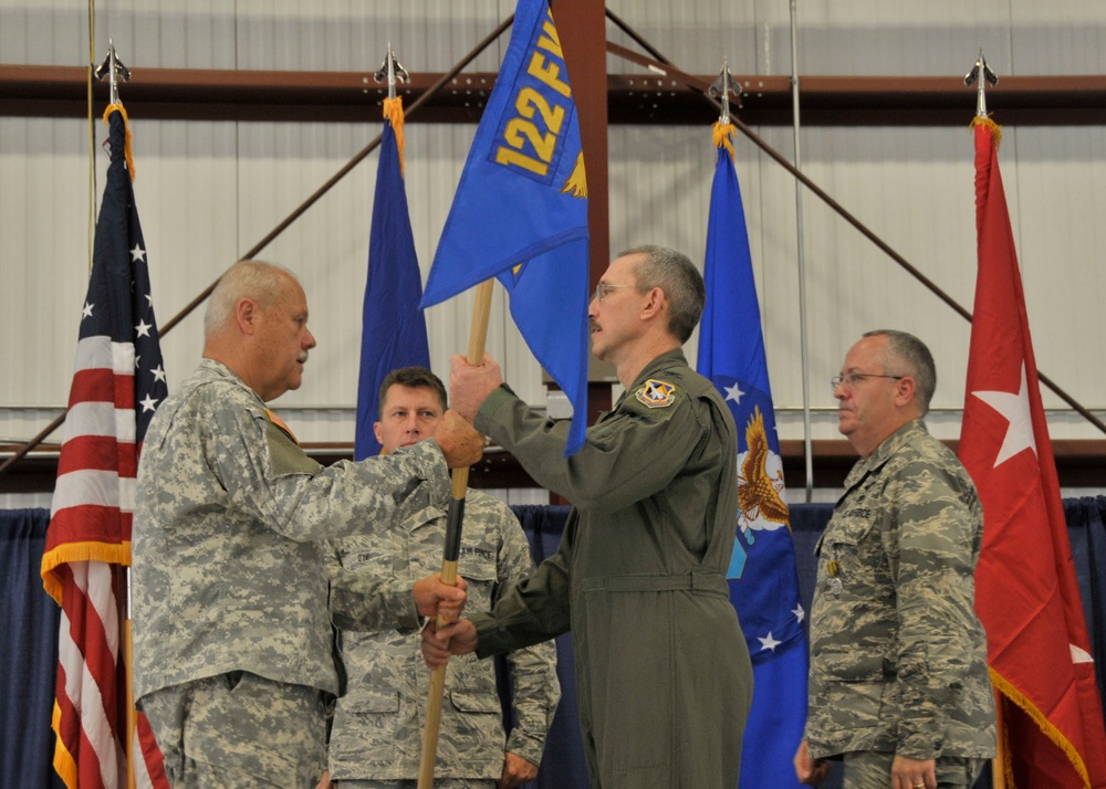 Col. Patrick R. Renwick assumes command of 122nd Fighter Wing