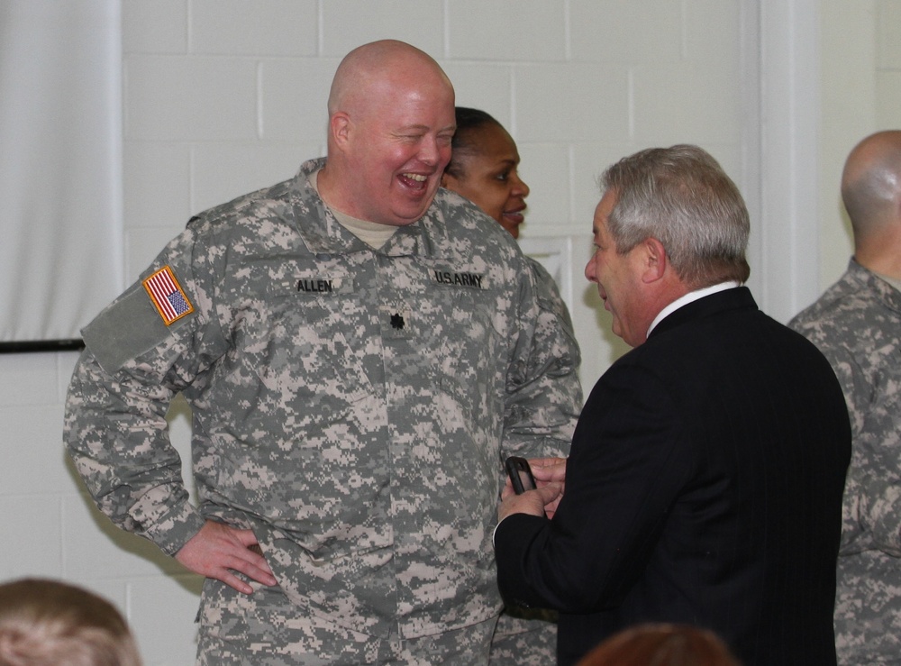 318th Press Camp Headquarters welcomes new commander