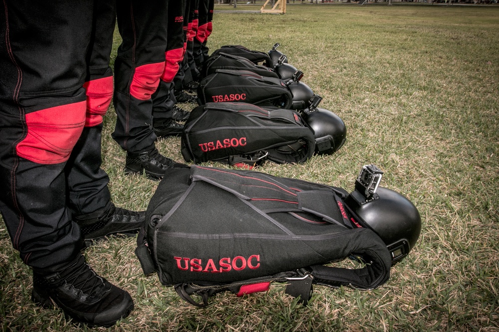 USASOC Black Daggers train for demonstration season