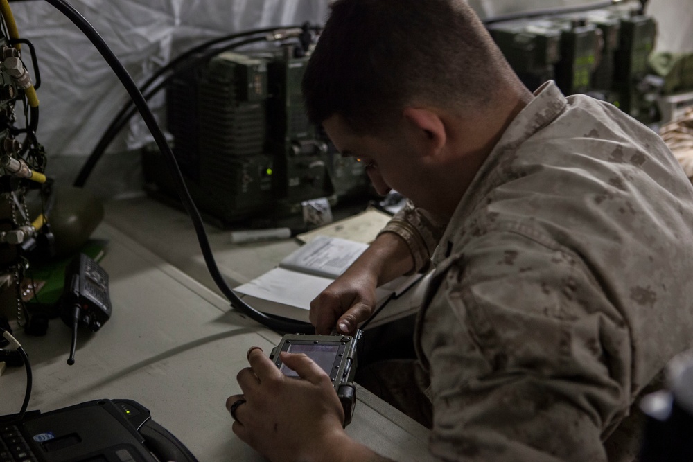 2D Transportation Support Battalion Marines participate in Operation Rolling Thunder