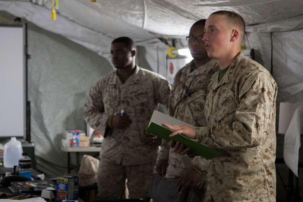 2D Transportation Support Battalion Marines participate in Operation Rolling Thunder