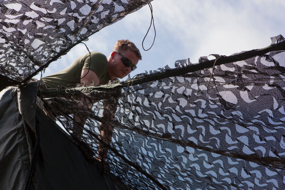 2D Transportation Support Battalion Marines participate in Operation Rolling Thunder