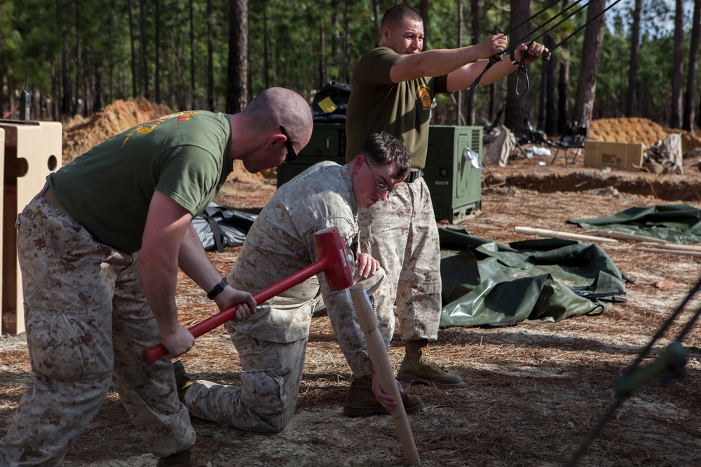 2D Transportation Support Battalion Marines participate in Operation Rolling Thunder