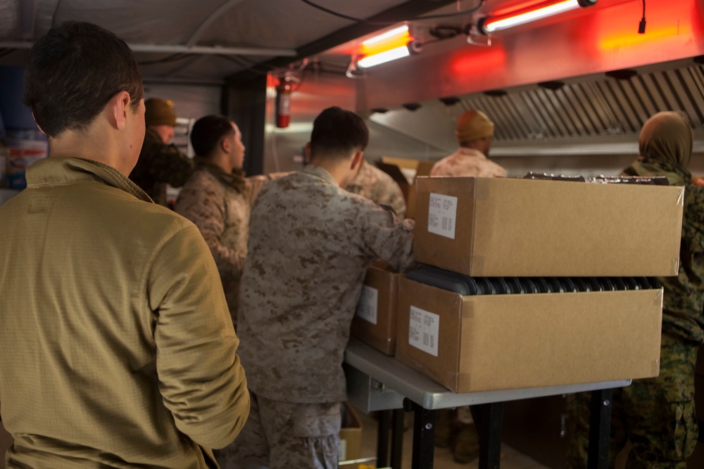 2D Transportation Support Battalion Marines participate in Operation Rolling Thunder