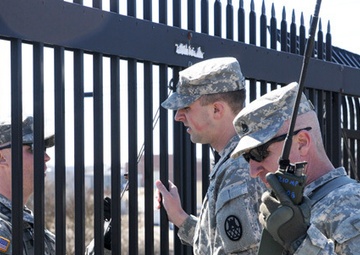 Military police keep the peace during Vigilant Guard