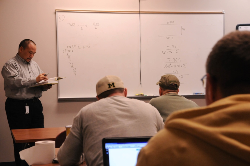 College classes wrap up at the Battle Creek Air National Guard Base