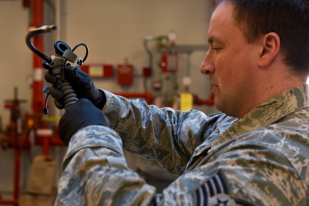 Ohio Air National Guard Airmen participate in Monthly Unit Assembly Training