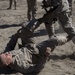 2D Transportation Support Battalion Marines practice Marine Corps Martial Arts