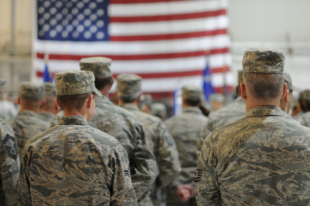 177th Fighter Wing change of command ceremony