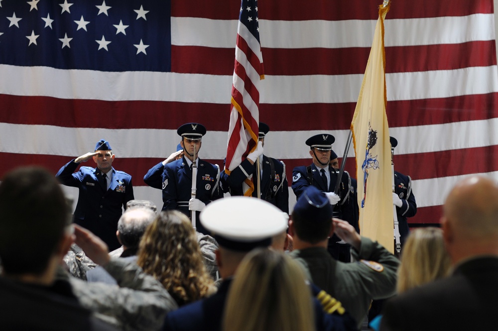 177th Fighter Wing change of command ceremony