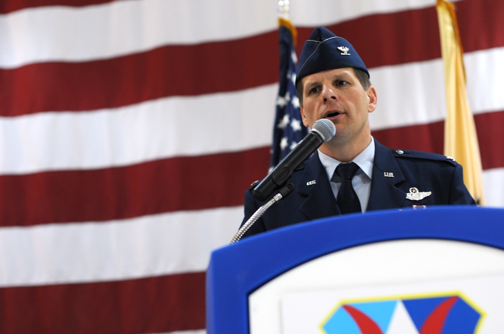 177th Fighter Wing change of command ceremony