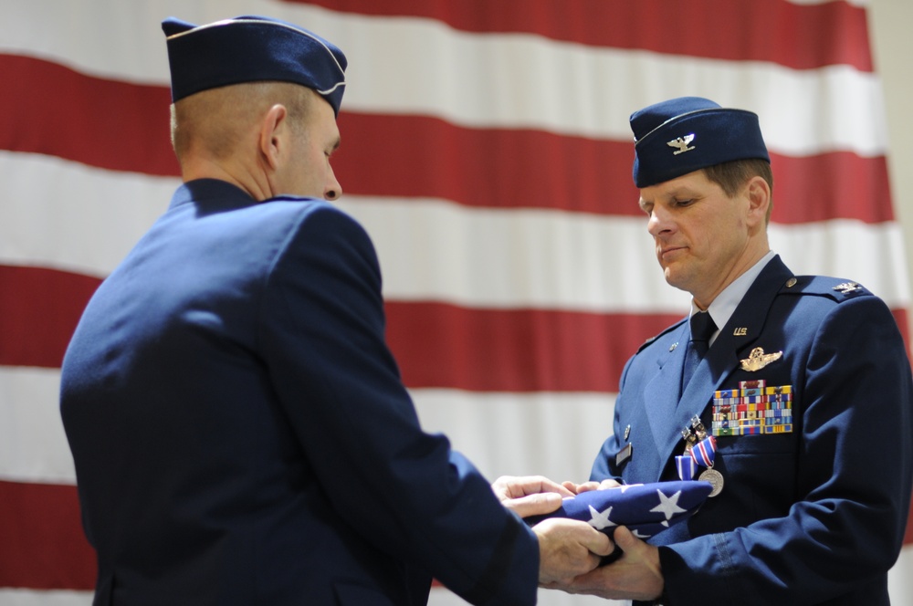 177th Fighter Wing change of command ceremony