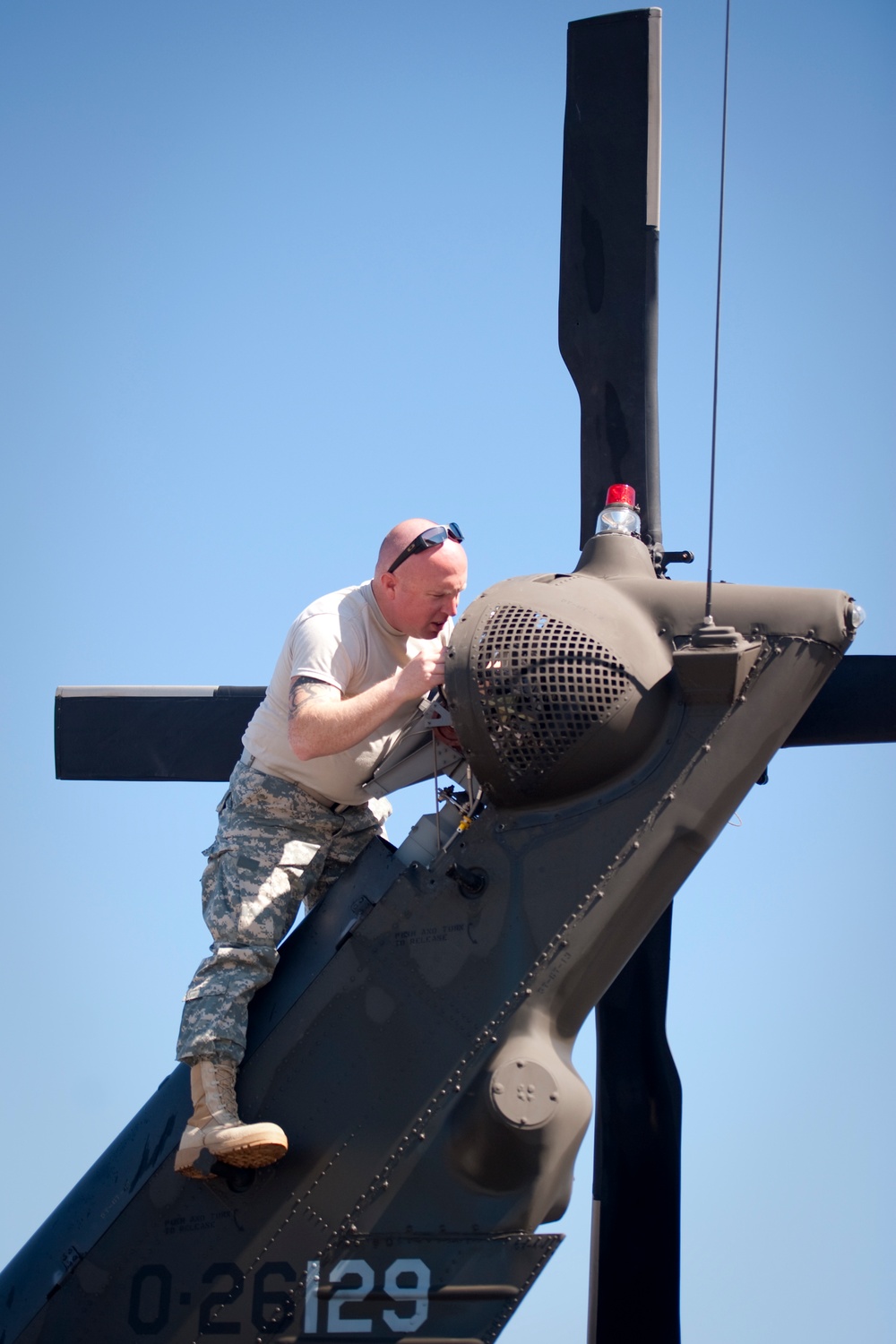 Preventative maintenance essential to keeping SC Guard Black Hawks flying for Vigilant Guard 2015