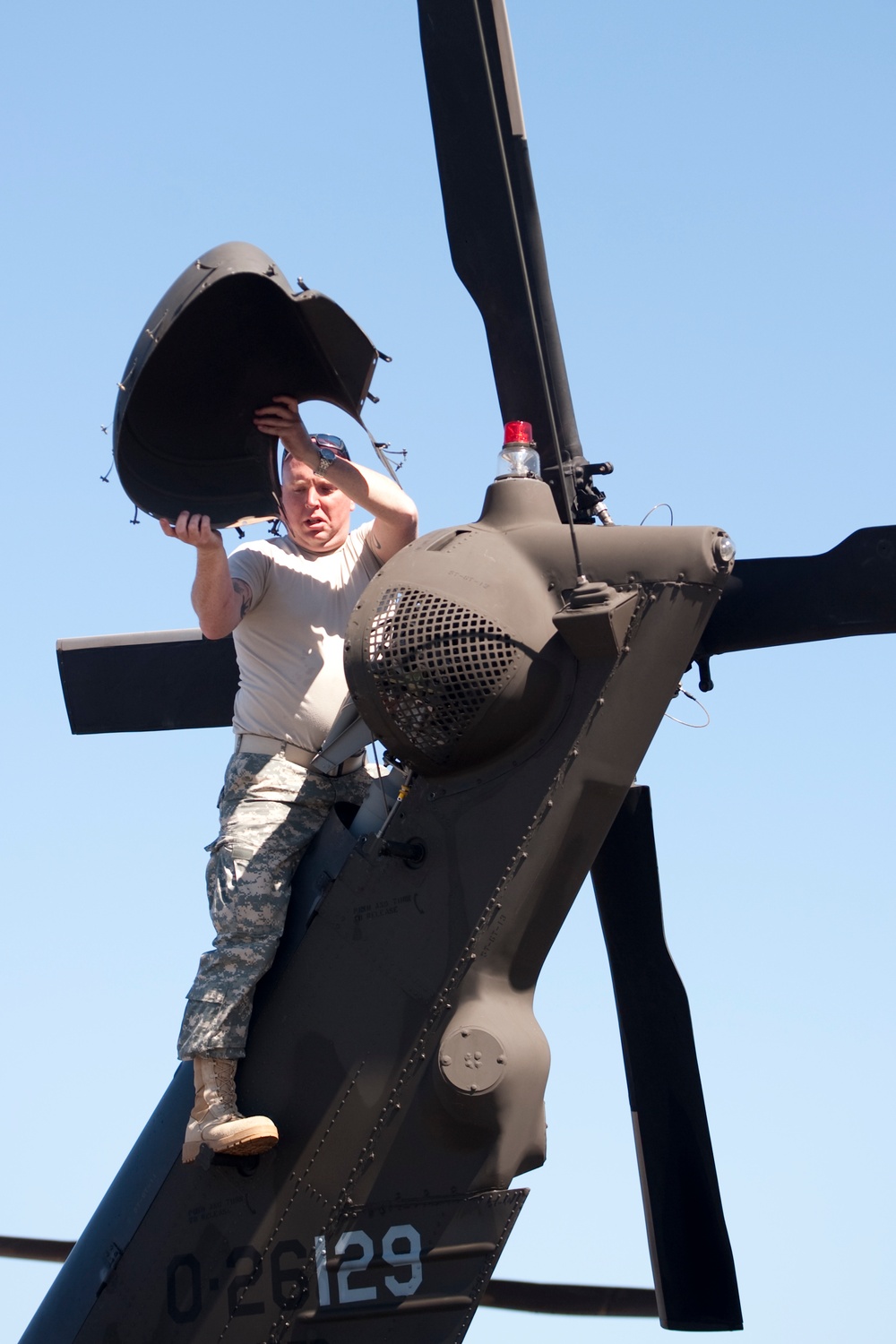 Preventative maintenance essential to keeping SC Guard Black Hawks flying for Vigilant Guard 2015