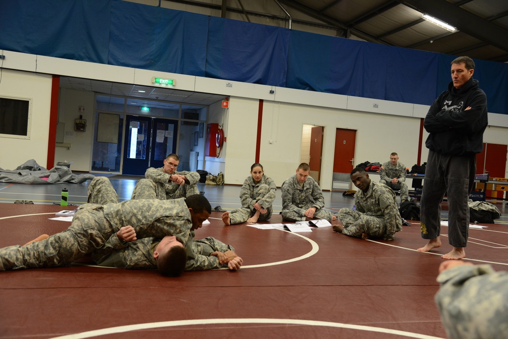 Final review for technical test of Basic Combatives Course