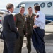 North Carolina Governor Pat McCrory visits Camp Lejeune, N.C.