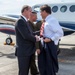 North Carolina Governor Pat McCrory visits Camp Lejeune, N.C.