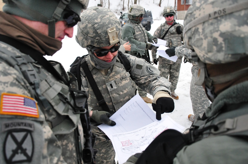 New York Soldiers train in snow for Guantanamo Bay deployment