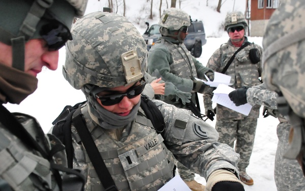 New York Soldiers train in snow for Guantanamo Bay deployment