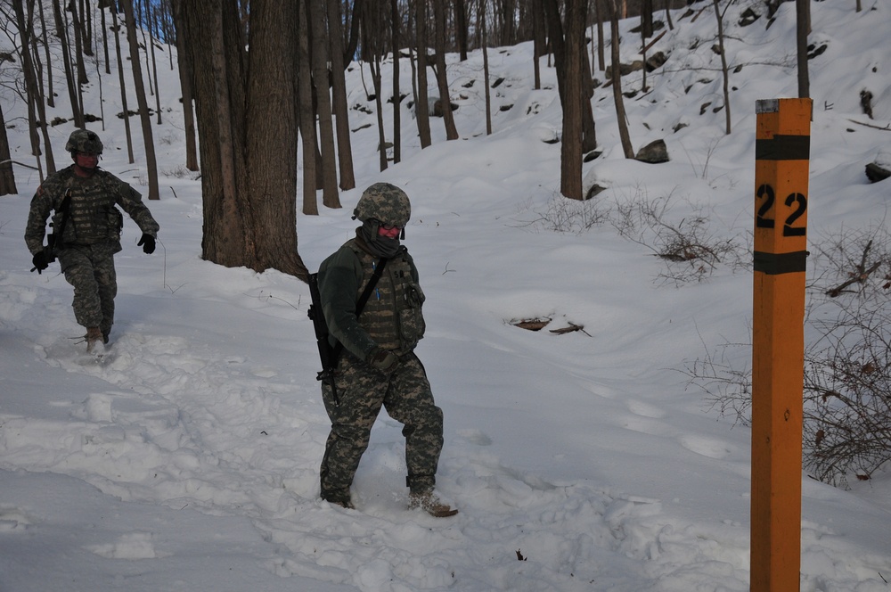 New York Soldiers train in snow for Guantanamo Bay deployment