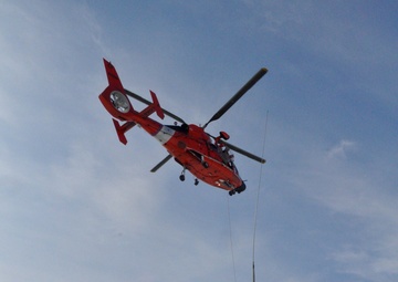 Air crew, cutter crew maintain proficiency through training