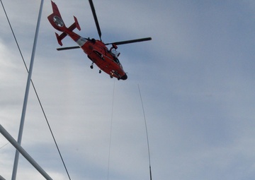 Air crew, cutter crew maintain proficiency through training